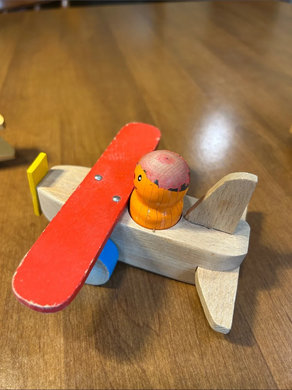 Mattel three wooden